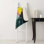 Couverture Sherpa Papillon lumineux et papillons de nuit (En situation)