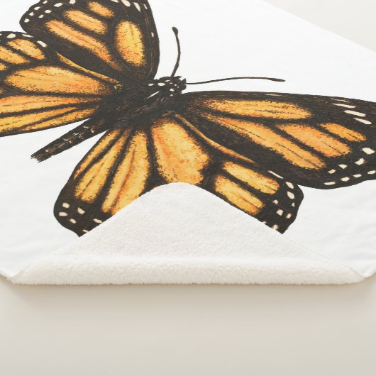 Couverture Sherpa Papillon monarque (3/4)
