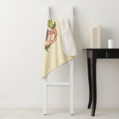 Couverture Sherpa Papillon Peony Fairy Peonies (En situation)