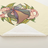 Couverture Sherpa Papillon Peony Fairy Peonies (3/4)