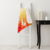 Couverture Sherpa Papillon rouge (En situation)