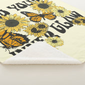 Couverture Sherpa Papillon vintage | Trouvez votre lumière intérieur (3/4)