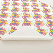 Couverture Sherpa Papillons (3/4)