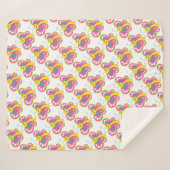 Couverture Sherpa Papillons (Devant (Horizontal))