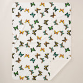 Couverture Sherpa Papillons (Devant)