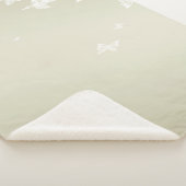 Couverture Sherpa Papillons blancs (3/4)