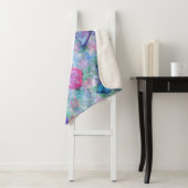 Couverture Sherpa Papillons colorés Sherpa Blanket (En situation)