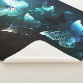 Couverture Sherpa Papillons de nuit à la menthe (3/4)