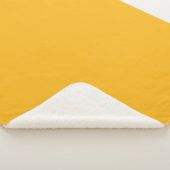 Couverture Sherpa Pâques jaune or (3/4)