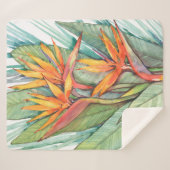 Couverture Sherpa Paradis botanique tropical II (Devant (Horizontal))