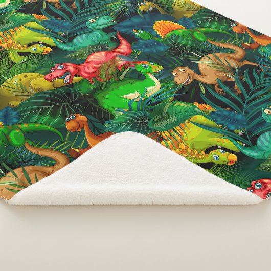 Couverture Sherpa Parc Dinosaur (3/4)