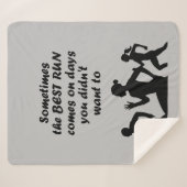 Couverture Sherpa Parfois, la meilleure course, arrive les jours, vo (Devant (Horizontal))