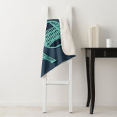Couverture Sherpa Paris Teal (En situation)