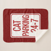 Couverture Sherpa Parking pour chats (Devant (Horizontal))