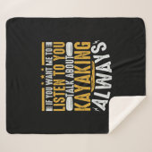 Couverture Sherpa Parlez-Moi De Kayak (Devant (Horizontal))