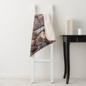 Couverture Sherpa paroi rocheuse Brown (En situation)
