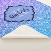 Couverture Sherpa Parties scintillant colorée (3/4)