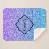 Couverture Sherpa Parties scintillant colorée (Devant (Horizontal))