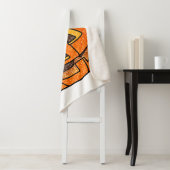 Couverture Sherpa Parties scintillant Jack O'Lantern (En situation)