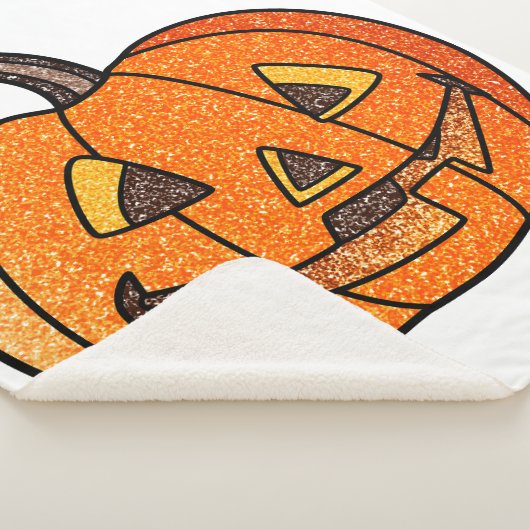 Couverture Sherpa Parties scintillant Jack O'Lantern (3/4)