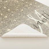 Couverture Sherpa Parties scintillant Or moderne étincelles Nom pers (3/4)