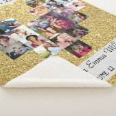 Couverture Sherpa Parties scintillant or photo collage 60e anniversa (3/4)