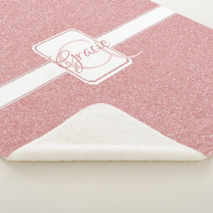 Couverture Sherpa Parties scintillant rose - Cuisine Sherpa personna