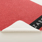 Couverture Sherpa Parties scintillant rouge, Arrière - plan Parties  (3/4)