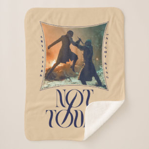 Couverture Sherpa "Pas Aujourd'Hui" Arya Stark Vs. Le Roi De Nuit