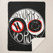 Couverture Sherpa Pas de hâte, pas de pause (Devant)