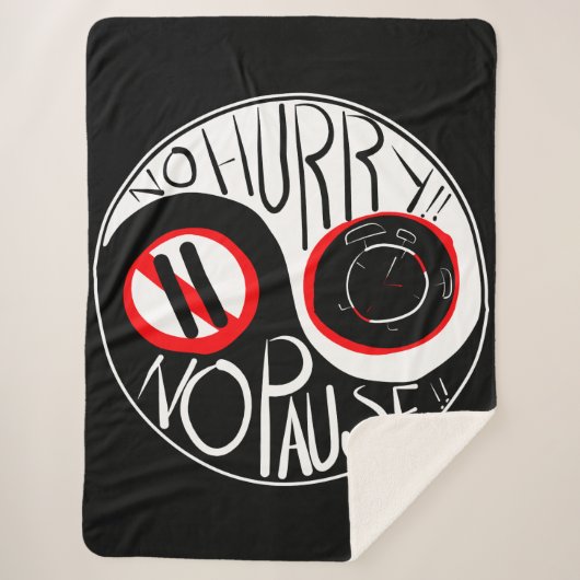 Couverture Sherpa Pas de hâte, pas de pause (Devant)