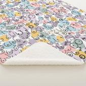 Couverture Sherpa pastel (3/4)