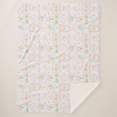 Couverture Sherpa Pastel Nativity Scenes (Devant)