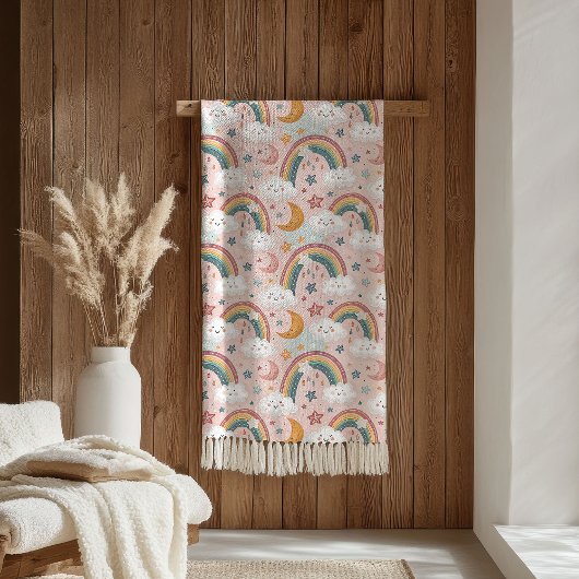 Couverture Sherpa Pastel Sky Blanket Cozy Sherpa for Special Kids