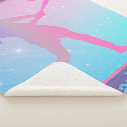 Couverture Sherpa Pastel Softball Sherpa Blanket (3/4)