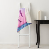Couverture Sherpa Pastel Sparkle Gymnastique Sherpa Blanket (En situation)