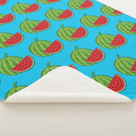 Couverture Sherpa Pastèque et tranche (3/4)