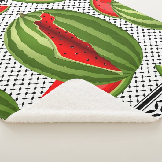 Couverture Sherpa Pastèque Palestine - Slice (3/4)