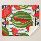 Couverture Sherpa Pastèque Palestine - Slice (Devant (Horizontal))