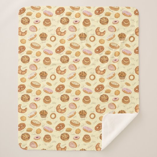 Couverture Sherpa Pâtisseries (Devant)