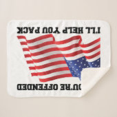 Couverture Sherpa patriote américain (Devant (Horizontal))