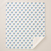 Couverture Sherpa Patriotic Sherpa Blanket with flag of Seoul (Devant)