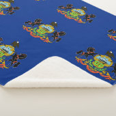 Couverture Sherpa Patriotique Sherpa Blanket avec drapeau de Pennsyl (3/4)