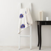 Couverture Sherpa Patriotique Sherpa Blanket avec drapeau du Massach (En situation)