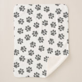 Couverture Sherpa Patrouilles de Doodle, Paws de Chien, Paws Noirs (Devant)