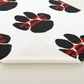 Couverture Sherpa patte de nom aussie (3/4)