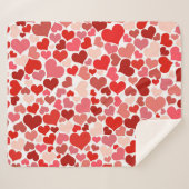 Couverture Sherpa Patterns de Valentine (Devant (Horizontal))