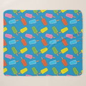 Couverture Sherpa Patters de Popsicles (Devant (Horizontal))