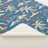 Couverture Sherpa Patters tropicaux (3/4)