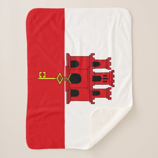 Couverture Sherpa Pavillon Gibraltar (Devant)